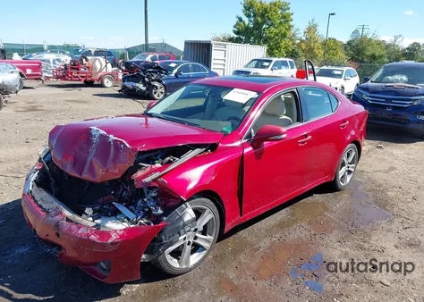 2012 Lexus Is 250 from USA, damaged, VIN JTHBF5C27C5174655